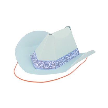 Western Mini Party Hats (x 8)