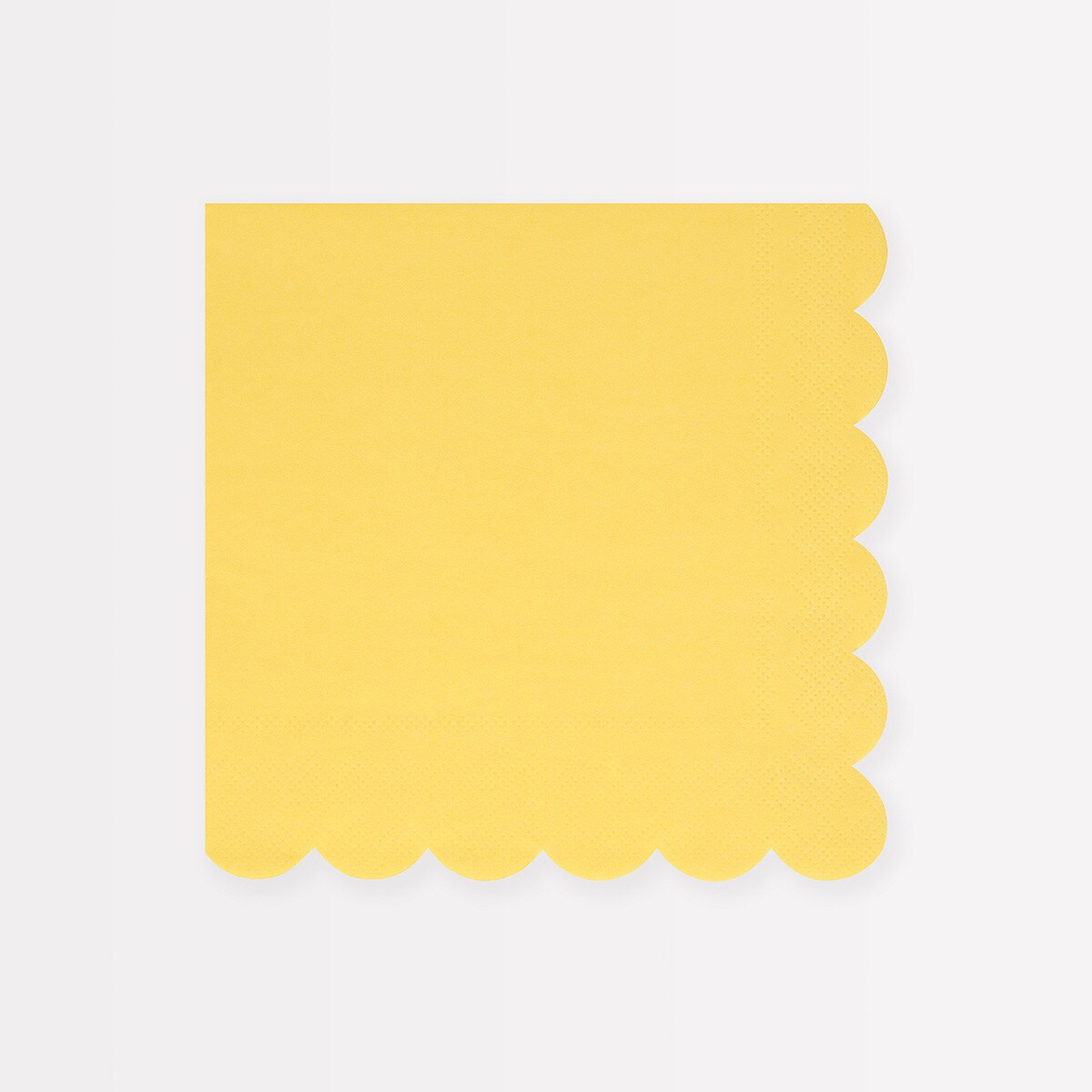 Lemon Sherbet Large Napkins (x 16)