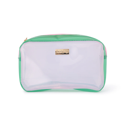 Jelly Color Block Pencil Case