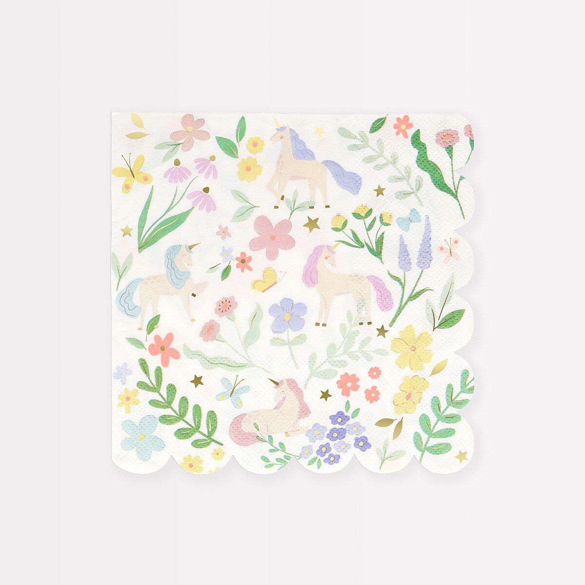 Meadow Unicorns Large Napkins (x 16)