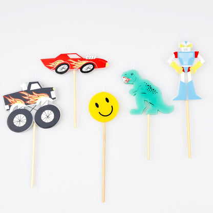 Toybox Icon Candles (x 5)
