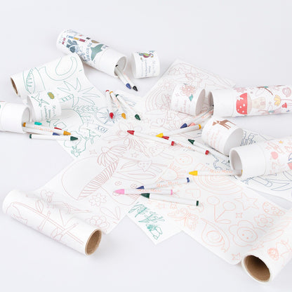 Dinosaur Coloring Roll