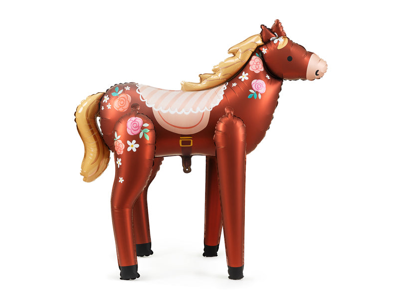 Foil balloon horse, 110 x 126 cm, mix