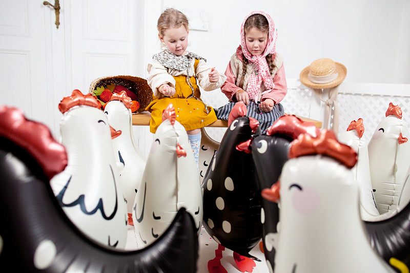 Foil balloon Rooster, 48x60 cm, mix