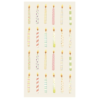 Birthday Candles Guest Napkin- Pack of 16