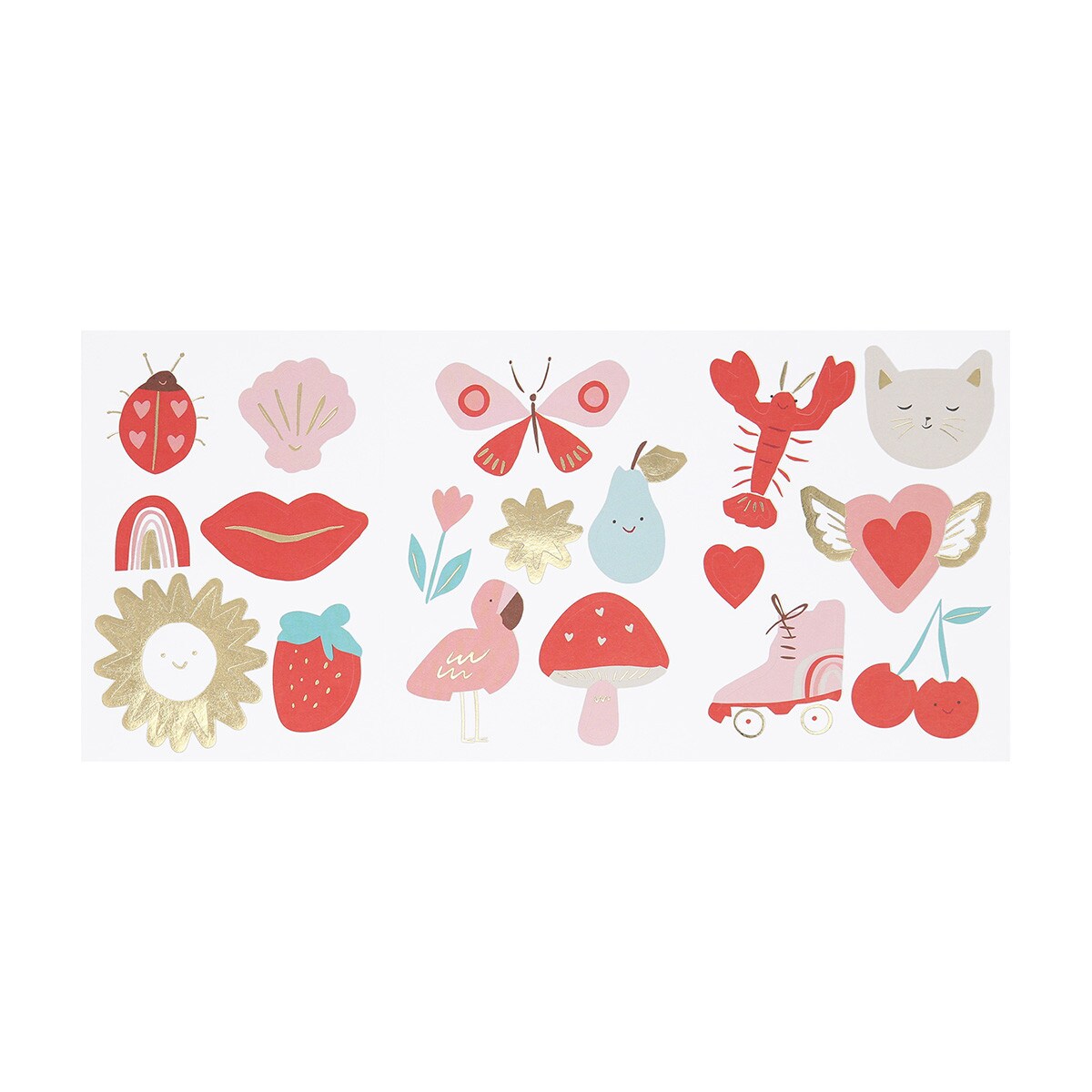 Icon Kids Valentine's Cards & Stickers Set (x 24)