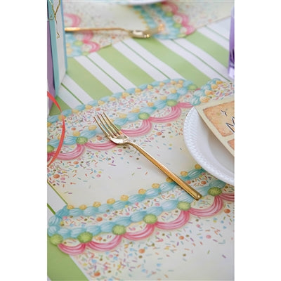 Die-Cut Birthday Cake Placemat-12 Sheets