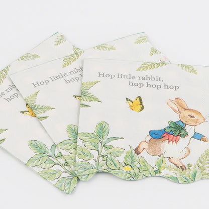 Peter Rabbit™ In The Garden Small Napkins (x 16)