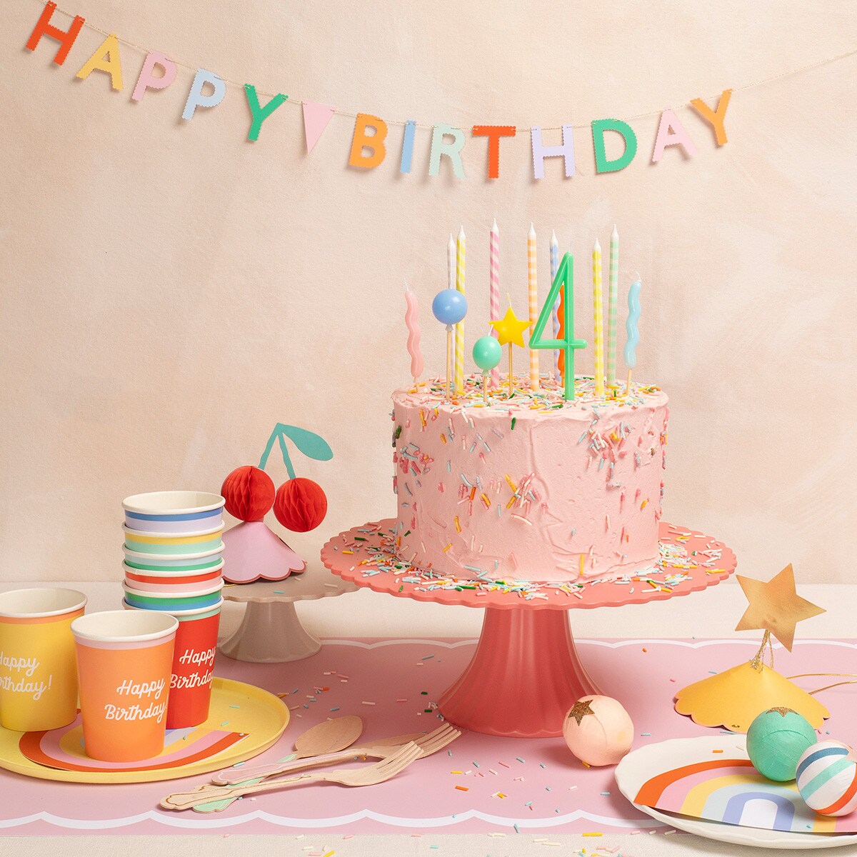 Balloon Candles (x 6)