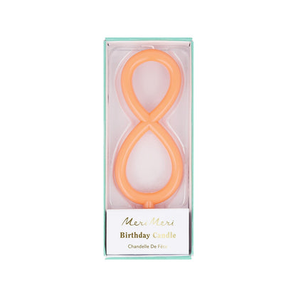 Slim Number Candle