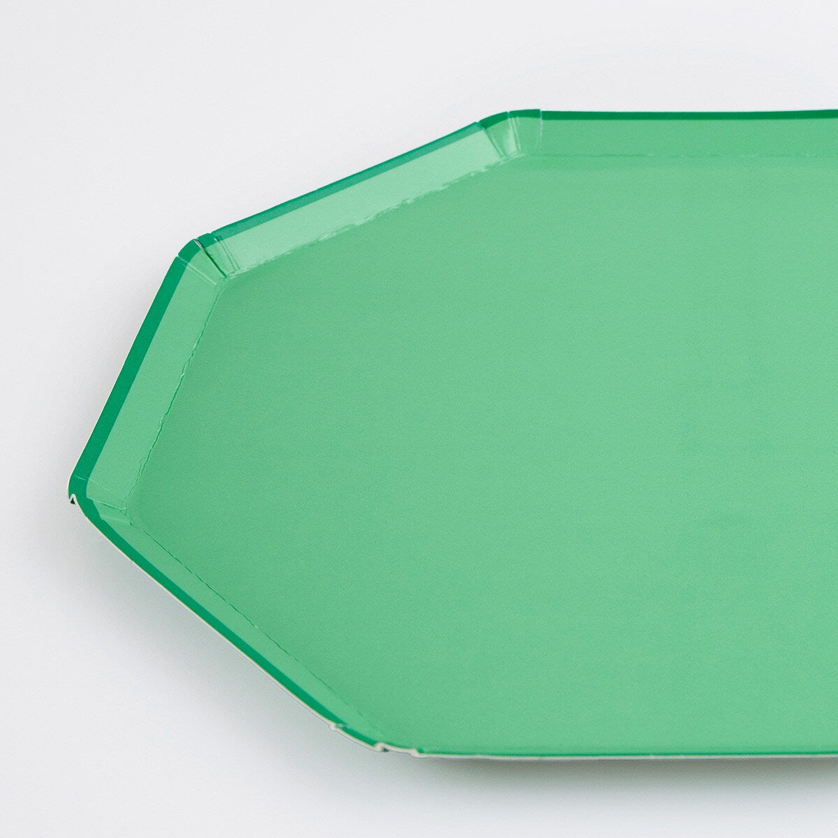 Emerald Green Side Plates (x 8)
