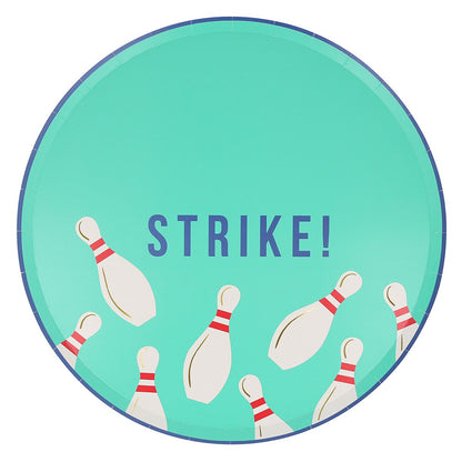 Bowling Dinner Plates (x 8)