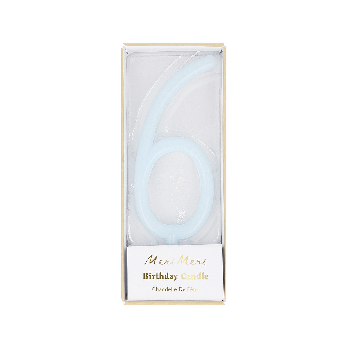 Slim Number Candle