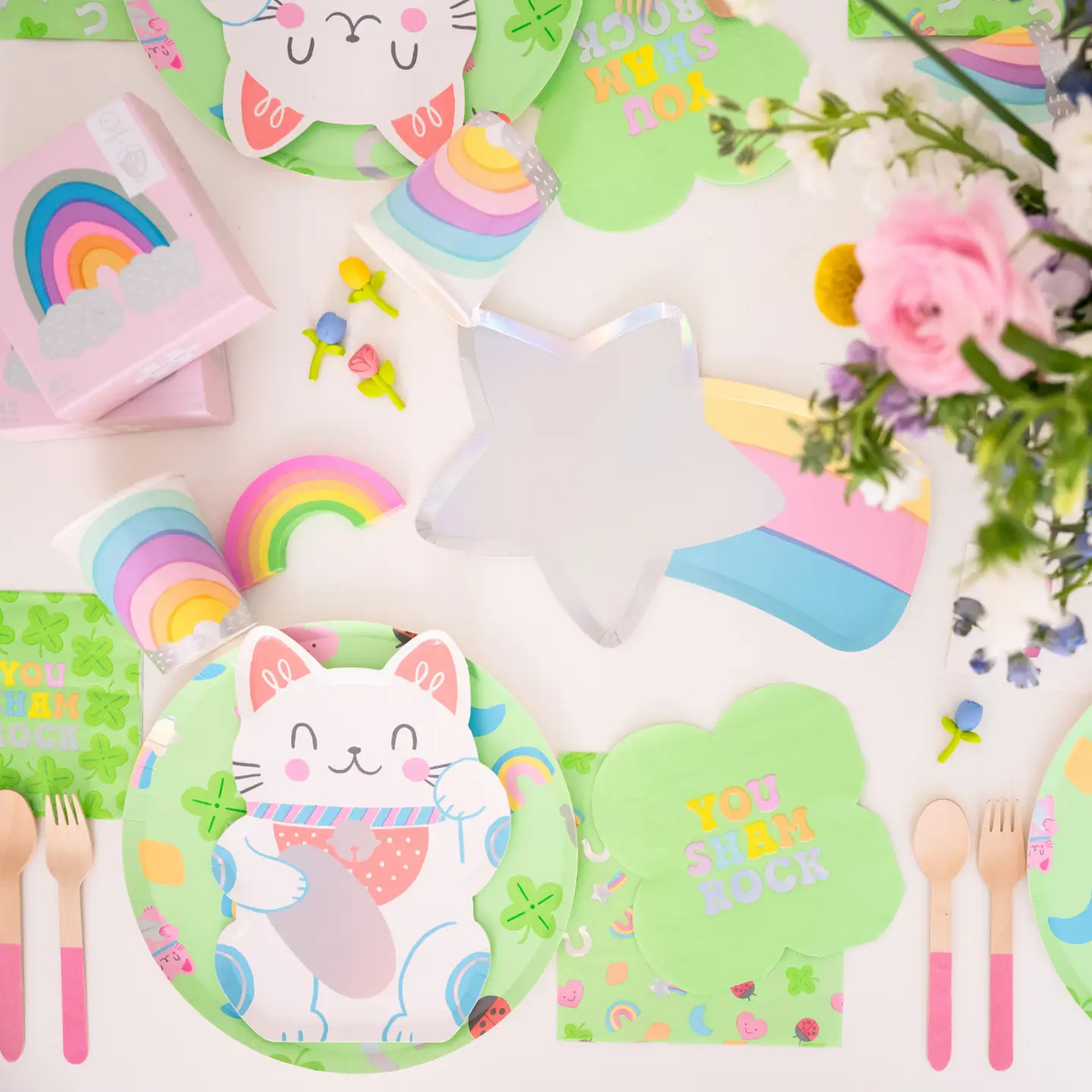 Lucky Me You Sham Rock Petite Napkines