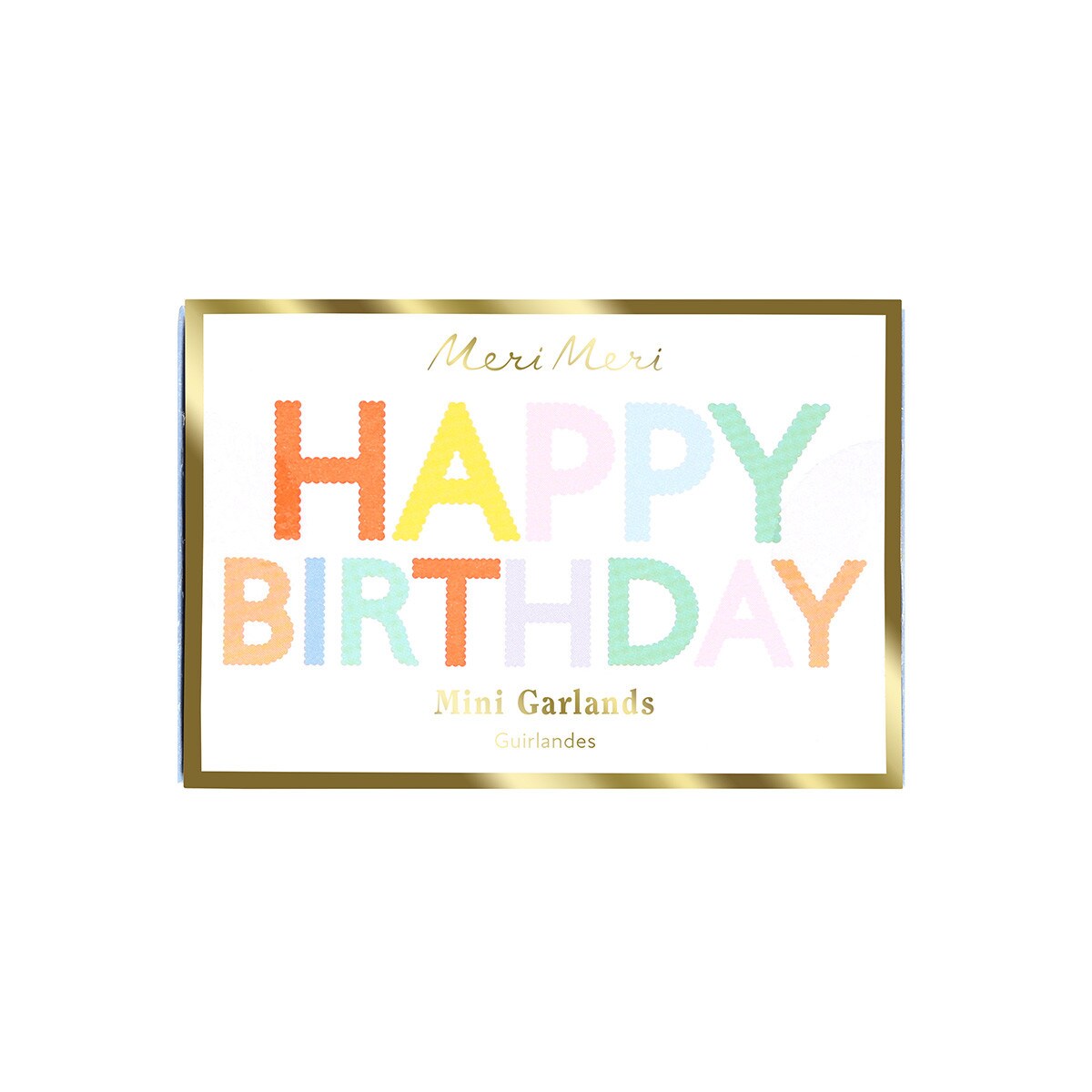 Happy Birthday Mini Matchbox Garlands (x 2)