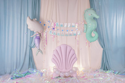 Foil Balloon Seahorse, 47x98 cm, mix