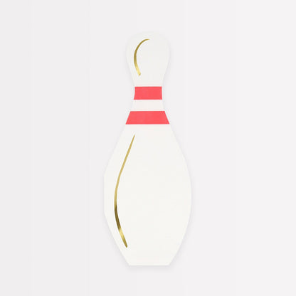Bowling Napkins (x 16)