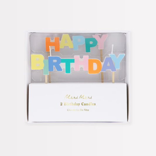 Happy Birthday Candles