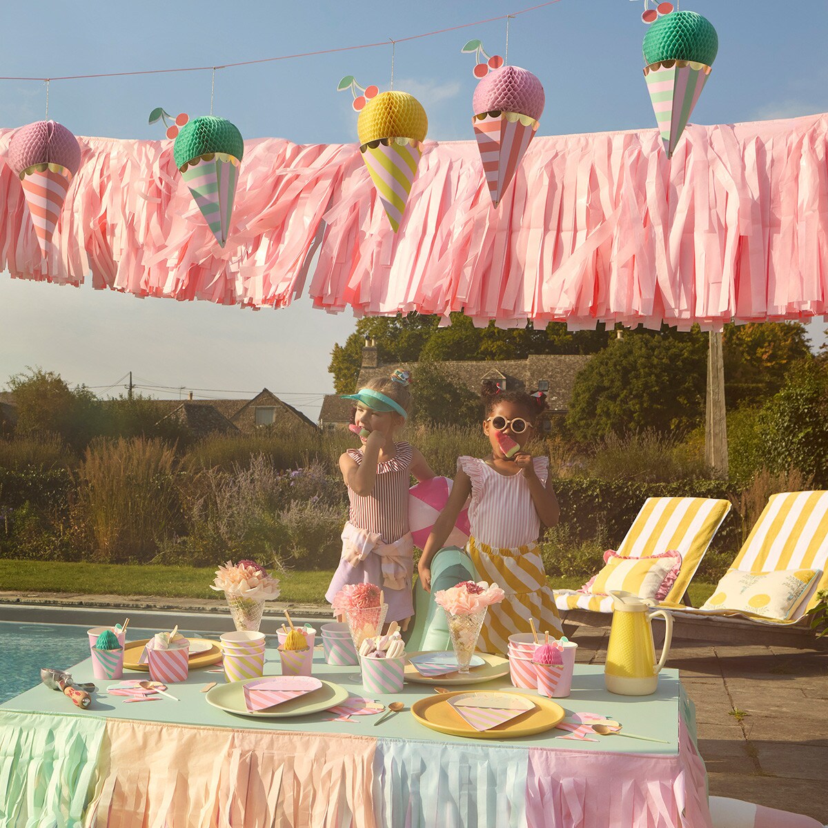 Ice Cream Sundae Napkins (x 16)