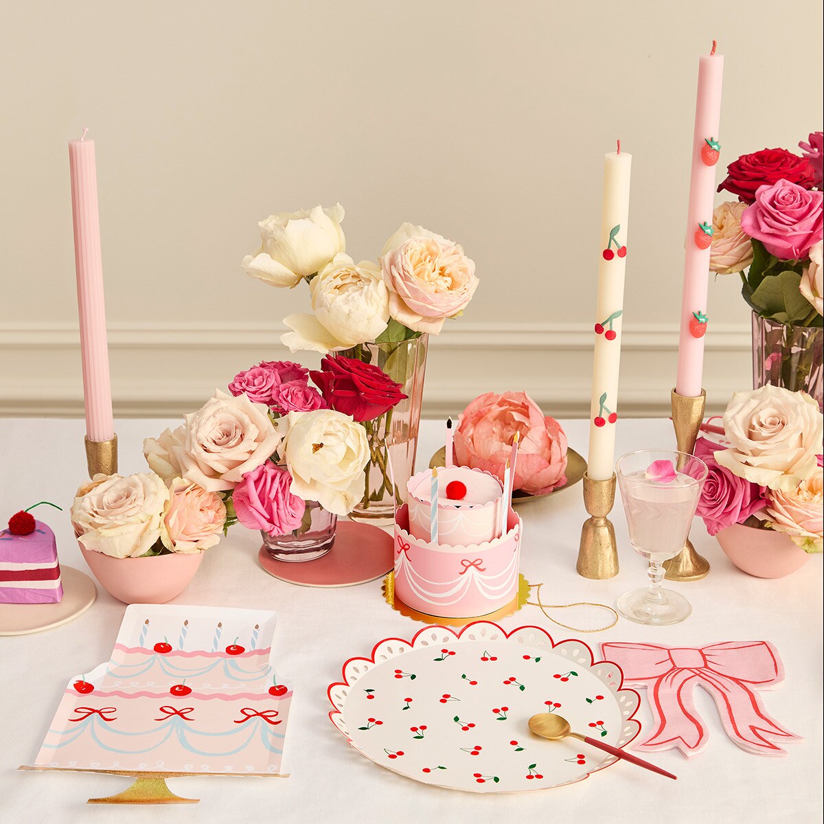 Fancy Cake Plates (x 8)