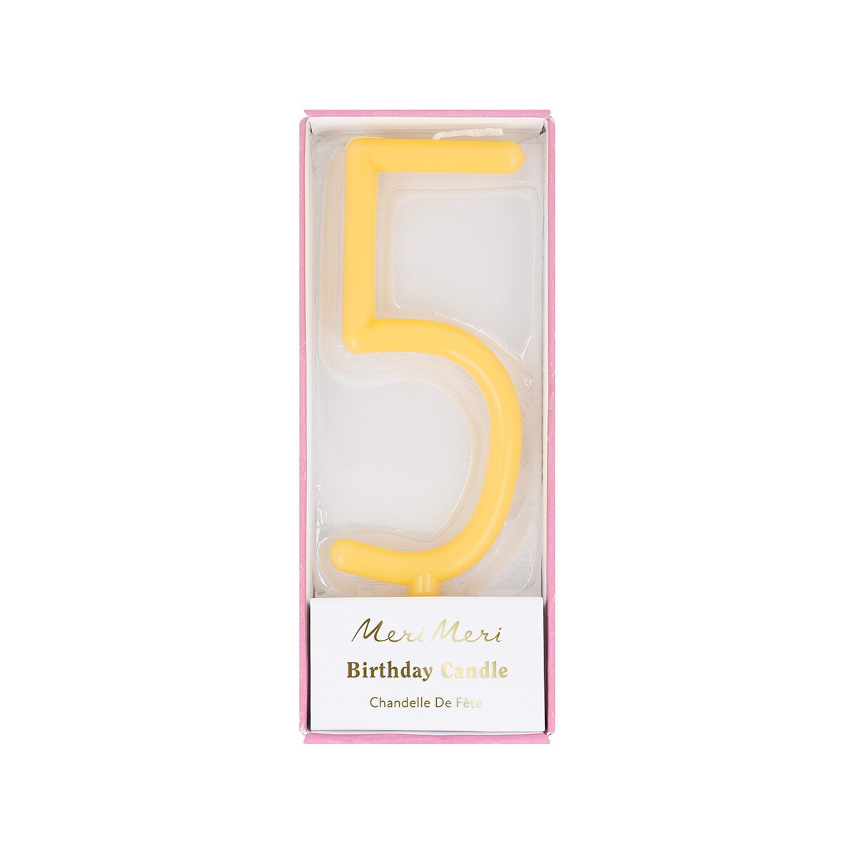 Slim Number Candle
