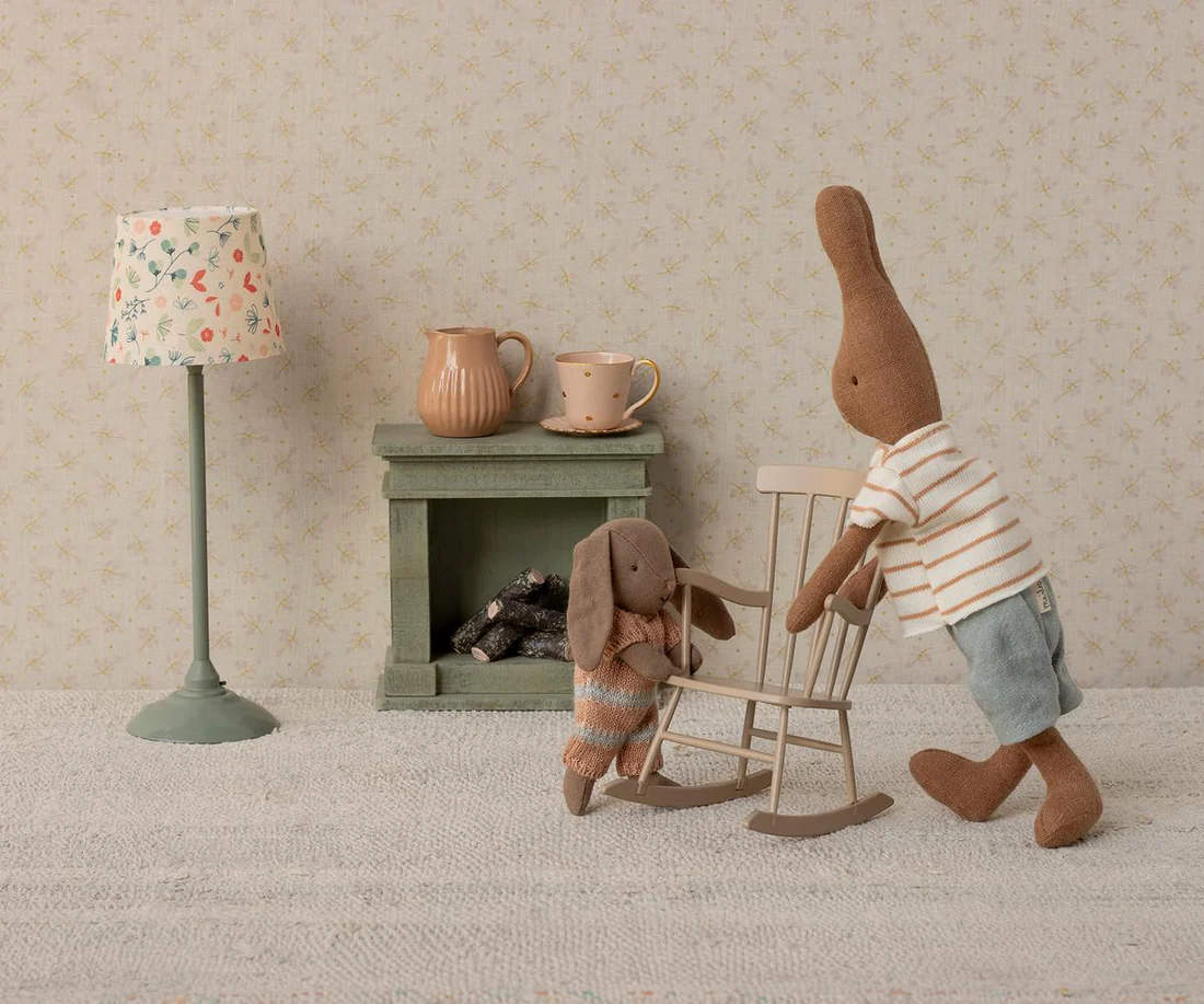 Bunny set, Micro - Brown - Dusty rose