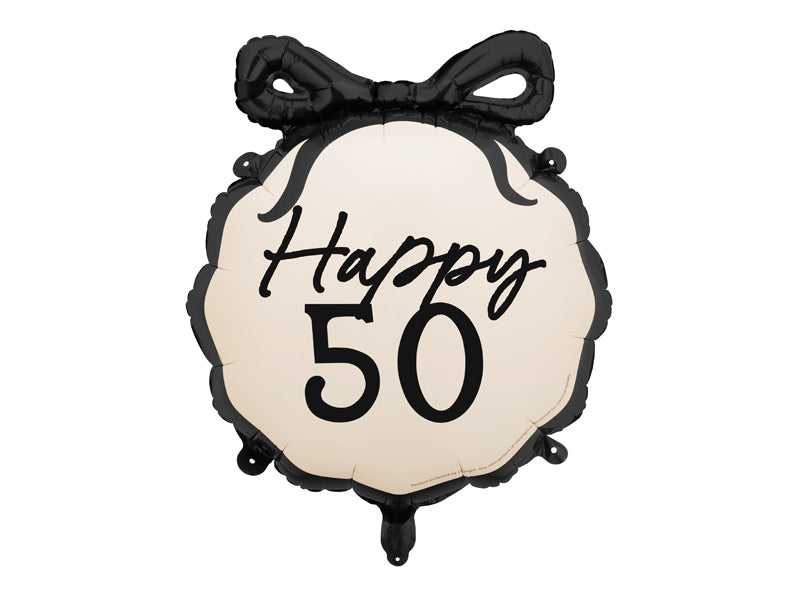 Foil Balloon Happy Milestone, 47.5x45 cm, mix