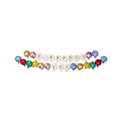 Beaded in Fun Customizable Balloon Garland Banner