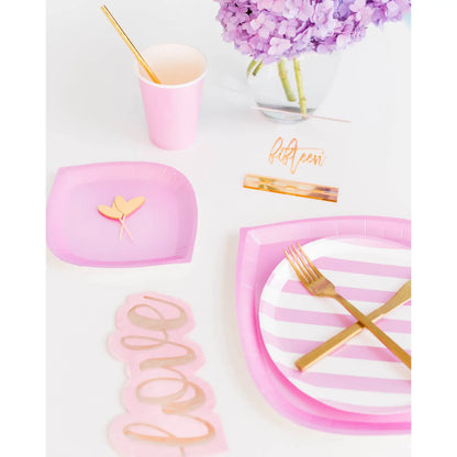 Posh PinkAholic 12 oz Cups - 8 Pk.