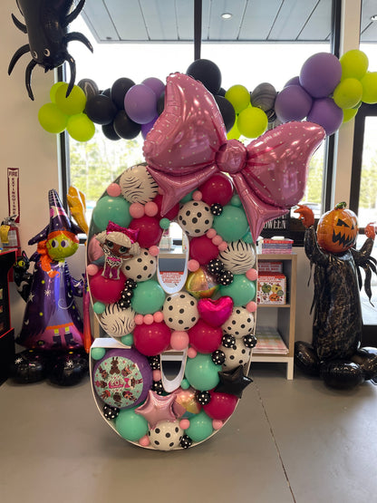 Custom Balloon Mosaic