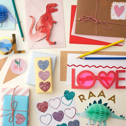 Dinosaur Valentine Cards (set of 12)
