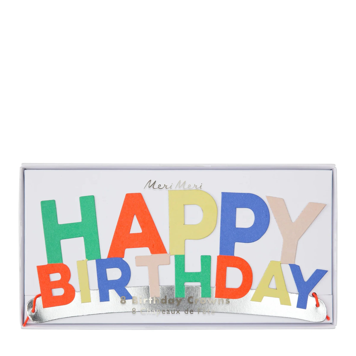 Happy Birthday Party Crowns